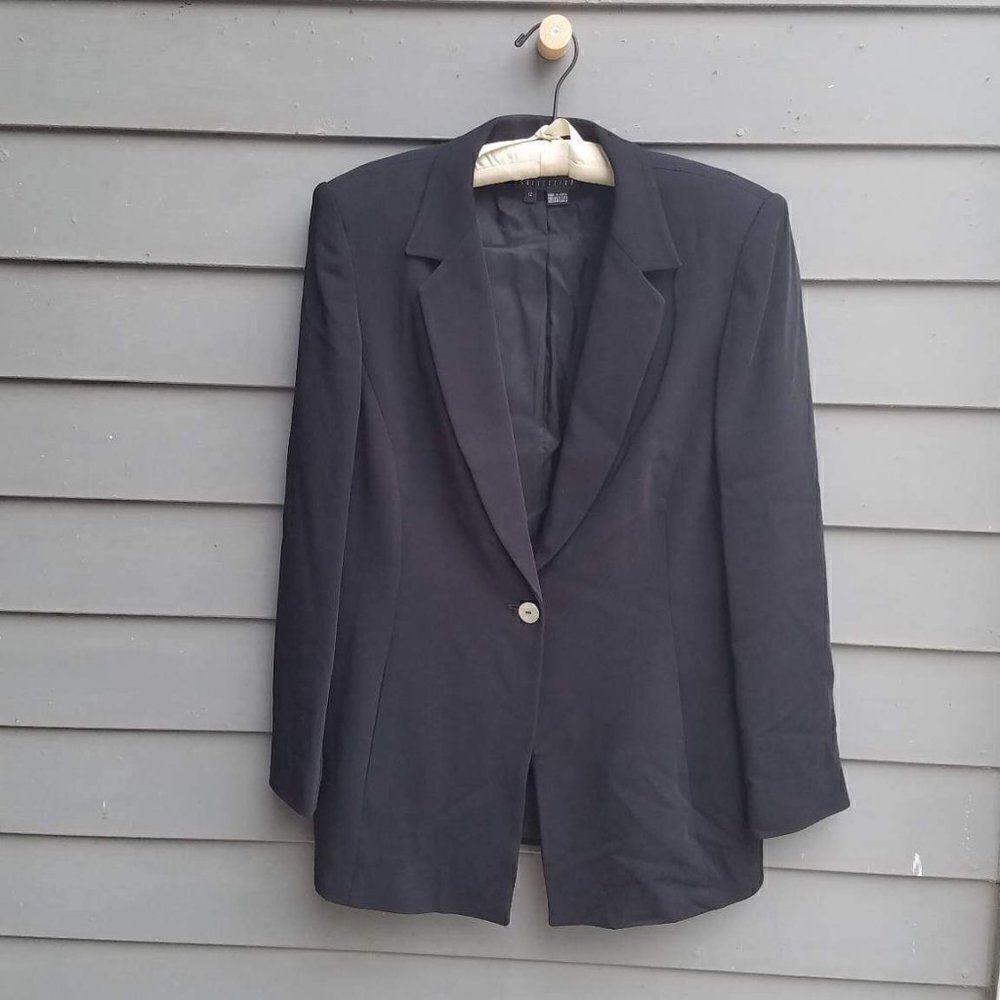 Vintage Black Liz Claiborne Blazer from the 90's size 12